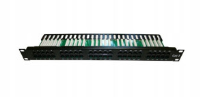 Patchpanel 50 portów RJ45 UTP CAT.3 19" 1U