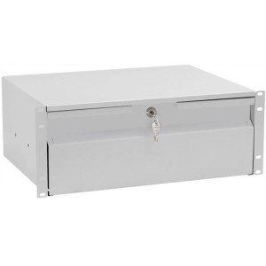 Półka szuflada szafa RACK 19'' 4U 330mm szara