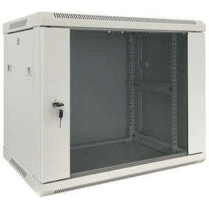 9U 600x600 szafa wisząca RACK 19 Base Link szara