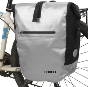 Torba sakwa rowerowa na bagażnik boczna rowerowa