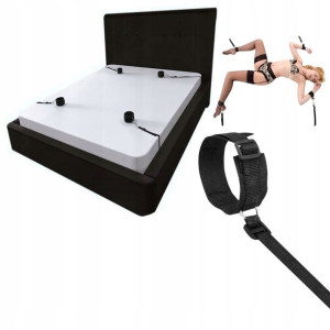 Uprząż Krępująca + Pasy + Kajdanki Bdsm Sex