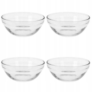 Zestaw Miseczek Salaterek Szklanych 4szt 4x190 Ml