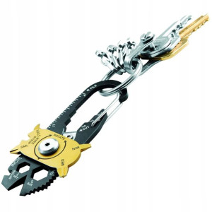 Karabińczyk Brelok Wielofunkcyjny Multitool 20w1
