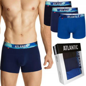 Atlantic Bokserki męskie Bawełniane 3-Pak XL