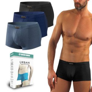 Krótkie mini bokserki Sesto Senso URBAN 3-Pak XL