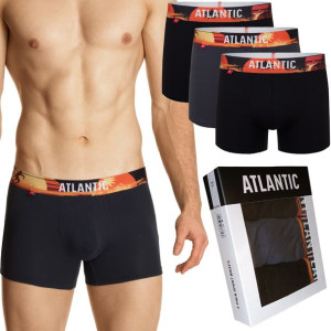 Atlantic Bawełniane Bokserki męskie 3-Pak L