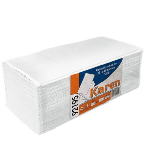 Ręcznik papierowy ZZ 2 warstwy 3200 szt. celuloza