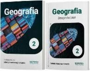 ZESTAW Geografia 2 BRANŻ OPERON Podręcznik + ćwicz