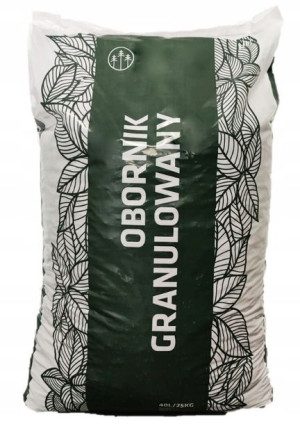Obornik Granulowany Nawóz Kurzo - Bydlęcy Eko 25kg
