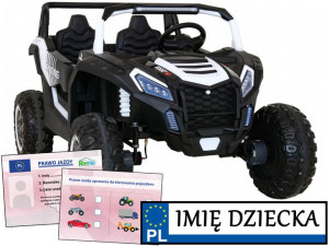 AUTO NA AKUMULATOR BUGGY ATV STRONG Racing MOCNE SILNIKI regulacja fotela