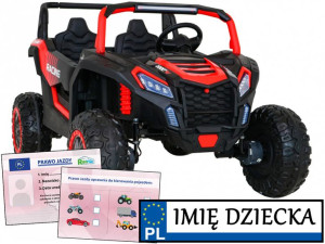 POJAZD ELEKTRYCZNY BUGGY ATV STRONG Racing DLA DZIECI mocne silniki