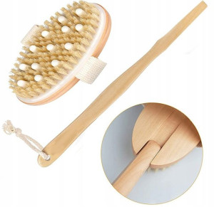 Szczotka Do Mycia Pleców Kąpieli Masażer 46cm