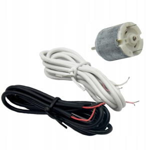 Zestaw Szkoleniowy Mały Elektryk Silniczek Kable