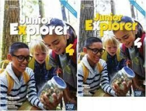 ZESTAW Junior Explorer 4 Podręcznik + ćwiczenie