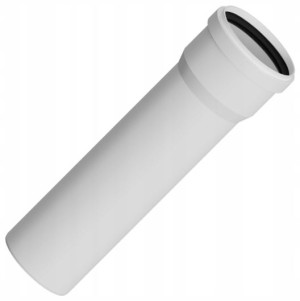 Rura prosta kominowa DN60 PP RICOM 25 cm