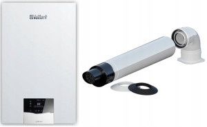 VAILLANT ecoTEC plus 2-funkcyjny + zestaw kominowy