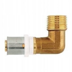Kolano zaprasowywane HERZ 26x3/4" GZ TH P712612