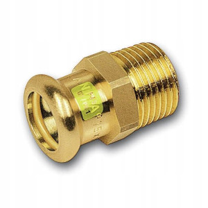 Sanha Press Gaz nypel przejściowy 22x3/4" miedź