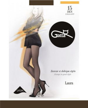 GATTA LAURA 15DEN 5-XL/Castoro