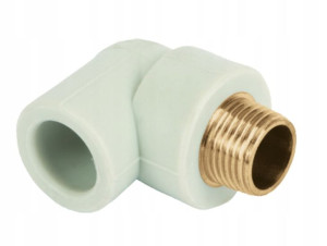 Kolano zgrzewane PP fi 25x3/4 GZ Sigma-Li