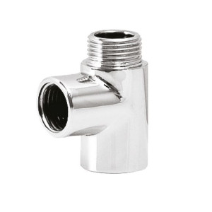 Trójnik Mosiężny Chromowany 1/2'' Wwz Perfexim