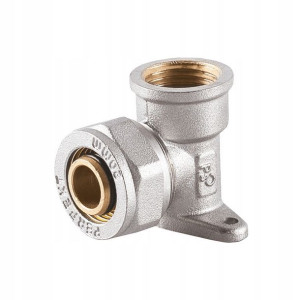 Perfexim Kolano Skręcane Z Mocowaniem 16x1/2'' Gw