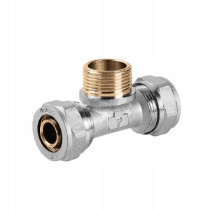 Perfexim Trójnik Skręcany 20x1/2" Gz