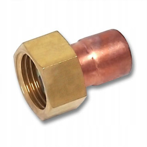Półśrubunek CU 15x3/4" GW Sanha lutowana