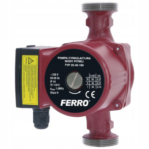 Pompa cyrkulacyjna CWU CO FERRO 25-40-180 Weberman