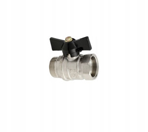 Zawór kulowy wodny z motylkiem 3/4" Hydroland