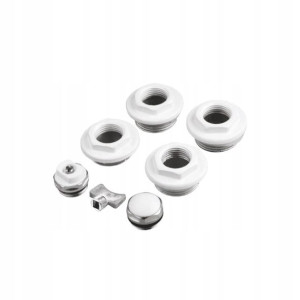 Korki Do Grzejnika Alu. 1x1/2'' Zestaw Perfexim