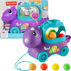 Fisher Price Dinuś Podskakujące Piłeczki