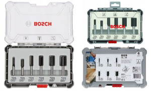 Bosch Pro Zestaw Frezów 6 Szt Uchwyt 6 2607017465
