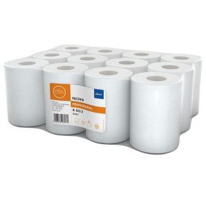 Ręcznik papierowy w rolce Ellis 12 szt. 2 warstwy 60 m celuloza