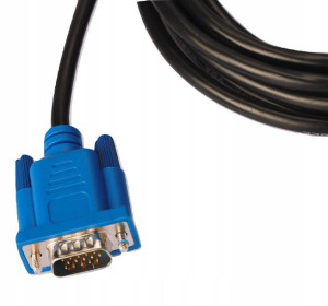Kabel Przewód Monitor D-sub M/m Hd Vga Svga 3m