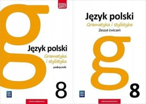 ZESTAW Gramatyka i stylistyka 8 Podręcznik + ćwicz