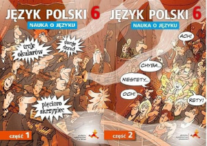 ZESTAW Język polski 6 Nauka o języku 1 i 2 GWO