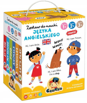 Czuczu Zestaw Do Nauki Angielskiego Dla Dzieci 1-3