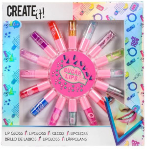 Create It! Zestaw Mini Błyszczyków Do Ust 16-pak