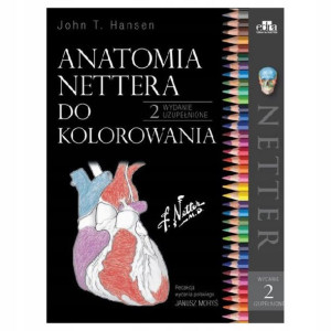 Anatomia Nettera do kolorowania Hansen J.T.