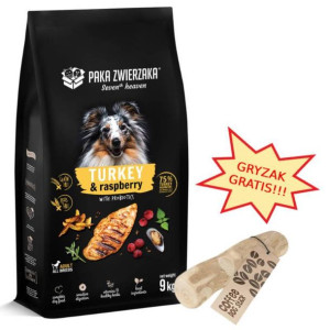 Paka Zwierzaka - Seventh heaven - Indyk z maliną (turkey & raspberry) 9kg +