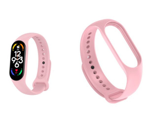 Opaska Pasek do Xiaomi Mi Band 7 RÓŻOWA