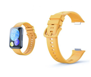 Pasek do Huawei Watch Fit 2 ŻÓŁTY