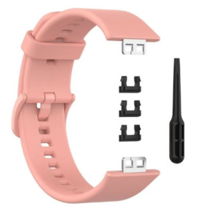 Pasek do Huawei Watch Fit ŁOSOSIOWY RÓŻ