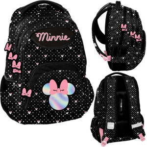 Paso Plecak wielokomorowy czarno-różowy Minnie