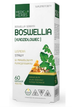 Medica Herbs boswellia kadzidłowiec 400 mg 60 kap