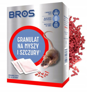 Trutka przynęta na myszy i szczury granulat Bros 100g