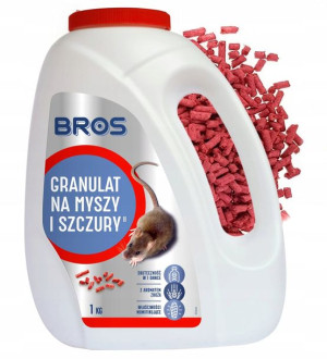 Trutka przynęta na myszy i szczury granulat Bros 1kg