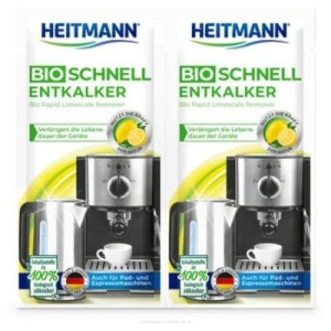 Heitmann, odkamieniacz do ekspresów, czajników, 2 x 25 g