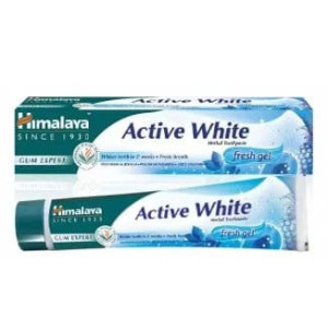 Himalaya, żel do zębów ziołowy, aktywna biel, 75 ml